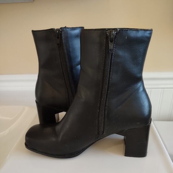 Black High Chunky Boots - Picture 4 of 5
